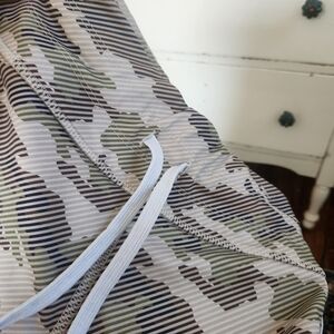 Avia Green, Tan, And Gray Camouflage Leggings